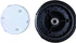 ianufu 2/4PCS Stroller Back Wheel Cover Accessories White Color for Babytime Baby Carriage