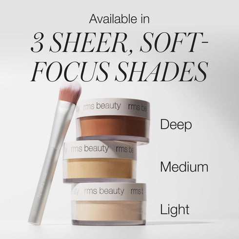 RMS Beauty Hydra Setting Powder - Talc Free Finishing Powder for Face, Blurring, Setting, & Pore Minimizer