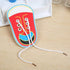 WLngtv Wooden Threading Shoes Training Board, Learn to Tie Laces, Wooden Learn to Tie Your Own Shoes Threading Lacing