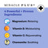 Miracle Plus Magnesium Cream for Leg Relief, Calming Lotion Herbal Moisturizer Topical Body Butter, 8 Oz