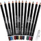 12Pcs Lot Set - 12 Colors Waterproof Eyeliner Pencil with Sharpener