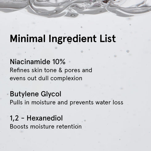 ONE THING Niacinamide 10% Toner 5.07 Fl Oz | Hydrating Revitalizing Soothing Facial Essence for Dull, Oily Skin