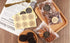 200PACK Self Adhesive Cookie Bags, Cellophane Treat Bags with Stickers, 5.5x5.5 INCH (White Polka Dot)