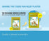 Two Tigers Pain Relief Plaster - Natural Soothing Formula with Musk for Muscle, Joint, Back and Sports Pain, 80 Patches