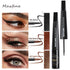AKARY Dip Eyeliner Waterproof 24H Longlasting, Black Liquid Eyeliner Quick Drying, Colored Eye Liner Pencil for Women