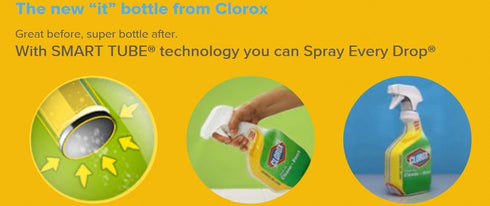Pack Clorox Clean-Up Bleach Cleaner Spray Value