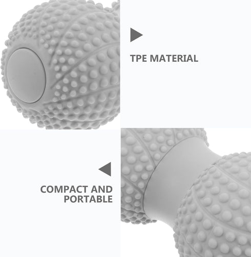 Portable Yoga Massage Ball for Deep Tissue Relief Multifunctional Tool for Feet Shoulders and Neck Durable TPE Material