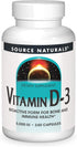 Source Naturals Vitamin D-3 5000 iu, Supports Bone & Immune Health, 240 Capsules