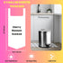 2.6 Gallon Scented Trash Bags with Handles, 100 Bags, Small Bathroom Garbage Bags for Home Office Bins