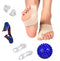 Bunion Corrector Splint Cushions Orthopedic Support, Elastic Hammer Toe Aid, Spacer Straightener Socks Pain Relief