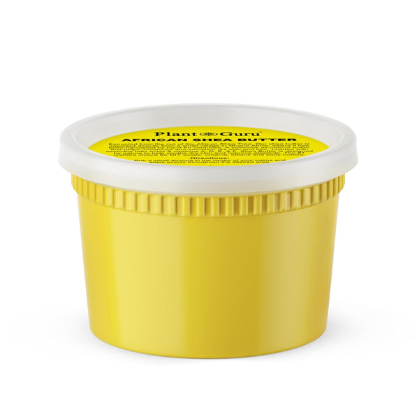Raw African Shea Butter 16 oz, 100% Pure Natural Unrefined YELLOW - Ideal Moisturizer for Skin and Hair