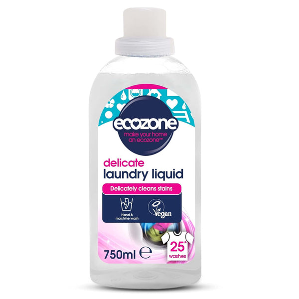 Ecozone Delicate Laundry Liquid, 750ml for Gentle Care