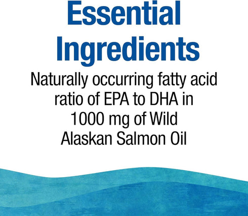 Complete Omega by Natural Factors, Wild Alaskan Salmon Oil, 180 softgels, Supports Heart and Brain Health