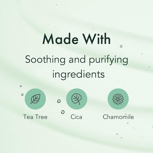 Rael Face Mask Skin Care, Tea Tree Facial Sheet Mask, Korean Skincare with Tea Tree Oil and Fruit Extracts, 5 Sheets