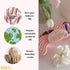SILKIE x4 Set - Better than Satin - 100% Pure Mulberry Silk Black Skinny Scrunchies Hair Ties