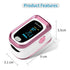 JUYII Fingertip Pulse Oximeter, Accurate Blood Oxygen Saturation Monitor for SpO2 Pulse Reading