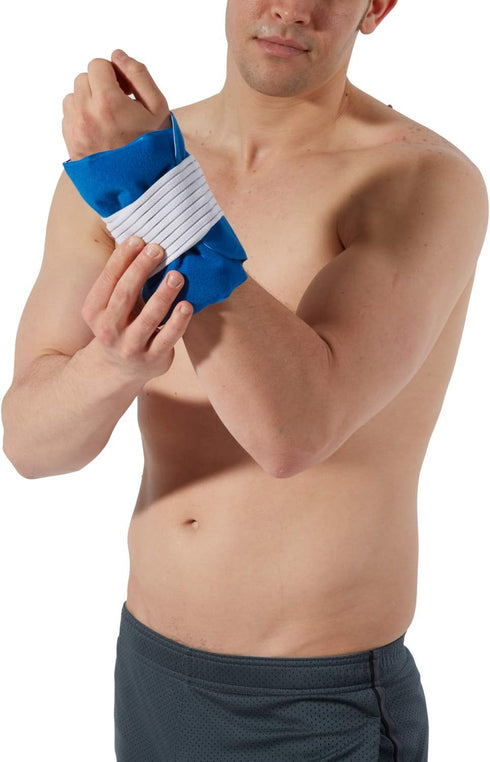 Thera-Med Universal Cold Pack Pad, Ice Pack for Ankles, Wrists, Elbows & Knees, Dual-Sided Therapy