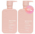 MONDAY HAIRCARE Moisture Shampoo + Conditioner Set 12 Fl Oz (Pack of 2) for Dry, Coarse, Stressed, Coily & Curly Hair