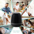 SpaRoom Mini Majesto Ultrasonic Essential Oil Diffuser, 100 mL Water Capacity, Matte Black for Medium Rooms