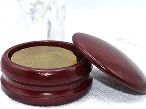 Parker Genuine Dark Mango Wood Shaving Soap Bowl, High Lustre Finish