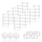 ZEJIA 3 Gram Sample Containers with Lids, 100 Count Tiny Sample Jars, 3ML Makeup Cosmetic Containers for Lip Balms,