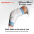 Sammons Preston Elbow/Heel 11" Elbow Elbow Protectors, Pair of Medium/Large Heel or Sleeves with Gel Pad Protects Skin