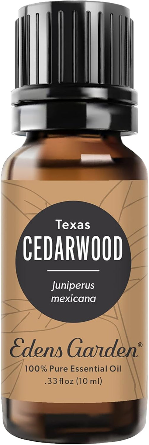 Edens Garden Cedarwood-Texas Essential Oil - 100% Pure Therapeutic Grade (Undiluted) for Aromatherapy