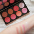 Makeup Revolution Ultra Blush Palette, Sugar & Spice, 8 Shades, Bronzer & Highlighter, 13g, Vegan