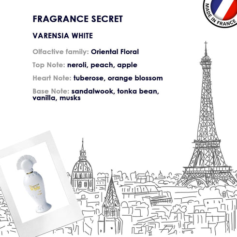 Ulric de Varens 4.2 OZ VARENSIA WHITE by , DEODORANT SPRAY