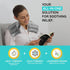 Pack 1 Pack Heating Pad Solutions Microwavable Heating Pads - Neck & Shoulder Relaxer for Upper Back & Neck - Reusable