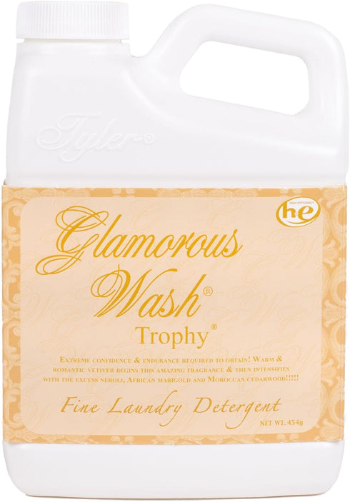 Tyler Trophy Glamorous Wash, 16 oz, Fine Laundry Detergent Candles