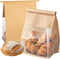 Roppolo 50 Pcs Bread Bags for Homemade Breads with Window, 6.3 x 5.1