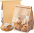 Roppolo 50 Pcs Bread Bags for Homemade Breads with Window, 6.3 x 5.1