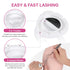 Lash Extension Supplies Glue Rings for Eyelash Extensions, 100PCS Lash Glue Rings, Eyelash Glue Holder