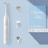 Voraiya Flosser Refills, 50 Voraiya Floss Heads, Reusable Woven Floss, Floss Without PFAS & Unwaxed Dental Floss (White)