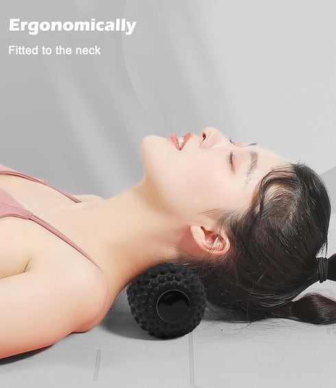 KITWILD Peanut Massage Ball, Double Lacrosse Massage Roller Ball for Deep Tissue Muscle Massage, Physical Therapy