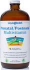 LIQUIDHEALTH Prenatal/Postnatal Liquid Women's Multivitamin with Real Folate, Vegan, Sugar-Free (32 oz)