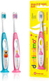Premium Kids Toothbrush, Gentle Cleansing for Ages 2-6, Colors May Vary, Pack of 1