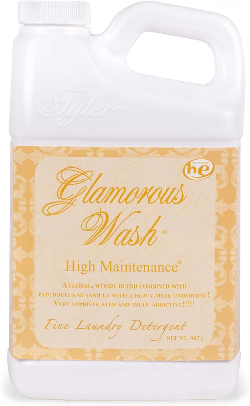 Tyler Glamour Wash Laundry Detergent, High Maintenance, 32 Fluid Ounce