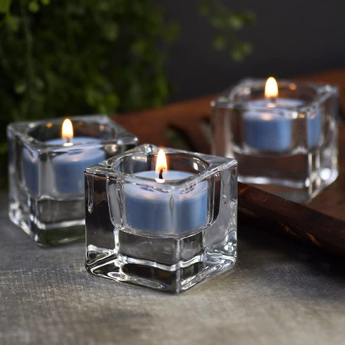 DEYBBY SoyWax Scented Tealight, 12 Pack Natural Fragrance Long Lasting Aromatherapy Candle Set