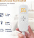 Extra Large Microplush Heating Pad for Back Neck Shoulder Pain Relief - 6 Heat Settings, Auto-Off, Gifts for Men Women