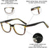OCCI CHIARI Anti Blue Light Reading Glasses Eyewear Rx Frame 1.0 to 4.0 (250)