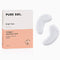 PURE SOL Hydrogel Collagen Eye Mask - Hyaluronic Acid, Grape Seed Extract, Hydrate, Tone and Awaken (12 pairs)