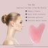 YAMHOHO Gua Sha Jade Stone Gua Sha Massage Tool, Guasha Tool for Face and Body Skin Massage. Tools for SPA Acupuncture