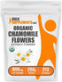 BulkSupplements.com Organic Chamomile Extract Powder - Herbal Supplement from Chamomile Flowers - Vegan & Gluten Free,