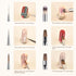 9pcs Nail Art Brush Set, Nail Dotting Tools, Gel Polish Brushes for 3D Nail Art Design and Manicure
