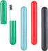 4 Pack Travel Toothbrush Cases, Portable Toothbrush Holder Container for Bathroom, School, Home, Camping