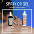 Natural Release Muscle & Joint Gel for Humans - Relief for Sore Back, Knees, Hips, Fast Acting, Menthol Free (4 oz)