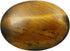 Rockcloud Oval Worry Stones, Palm Pocket Stone, Healing Crystal Chakra Therapy, Tiger's Eye Stone, Pack of 5