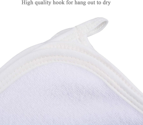 Microfiber Facial Cloths (8 Pack, 12 x 12 inch), Eco-Friendly, Super Absorbent, Quick Drying for Facial Wash, Make-up